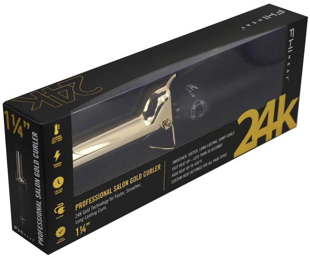 FHI 24K CURL IRON 1 1/4 IN