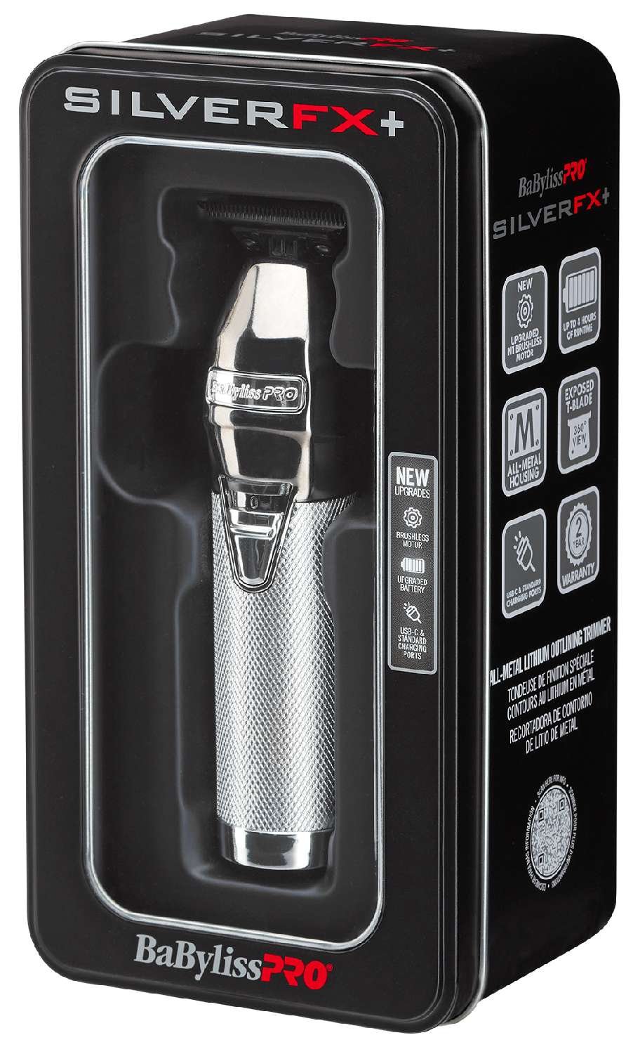 BABYLISS FX TRIMMER SILVERFX PLUS