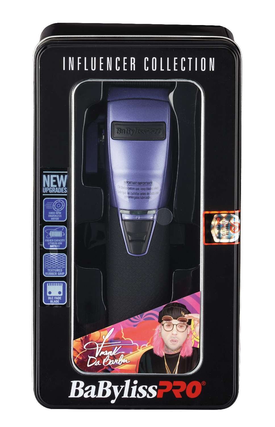 BABYLISS 4BARBER CLIPPER PURPLE