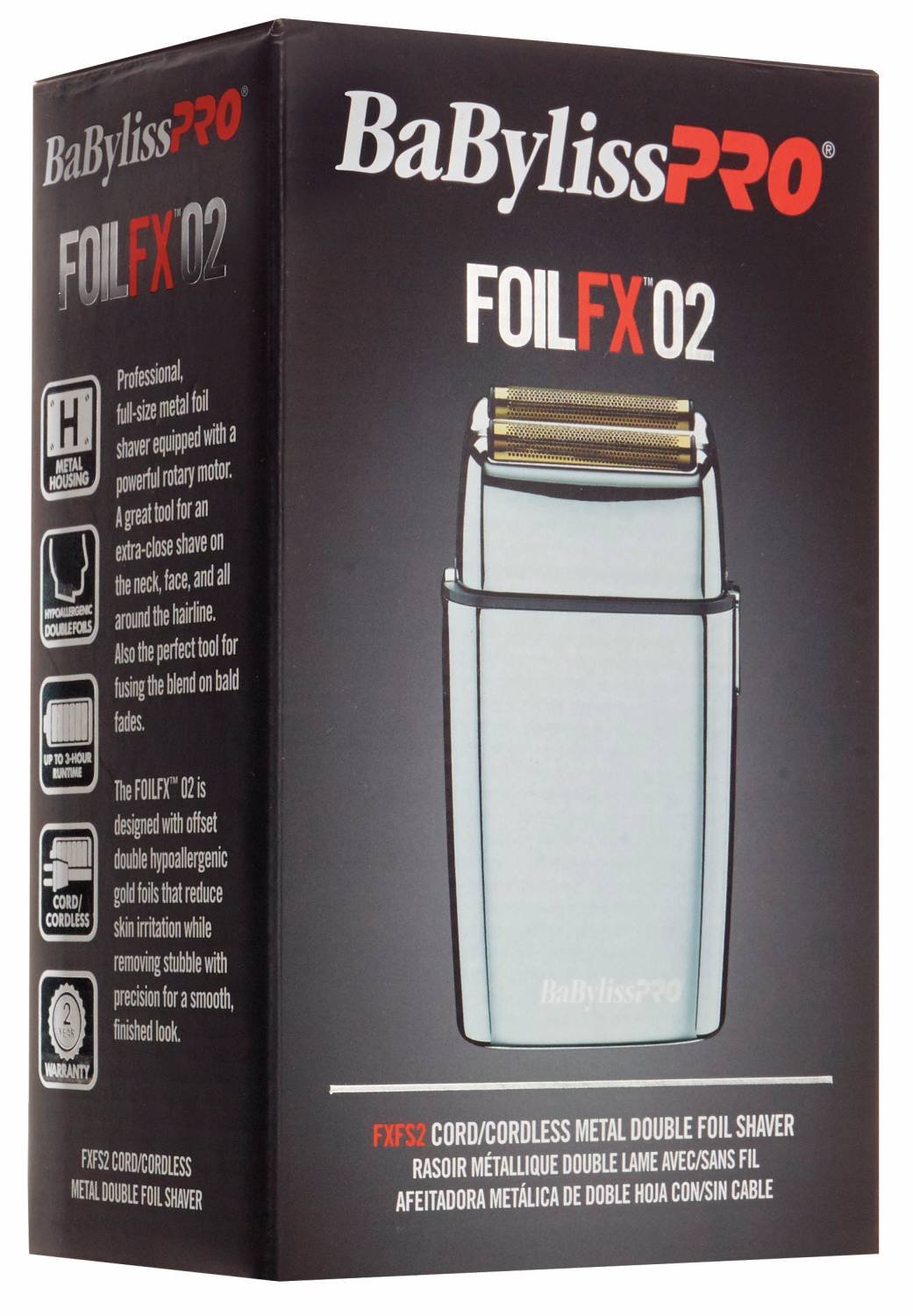 BABYLISS FX SHAVER SILVER