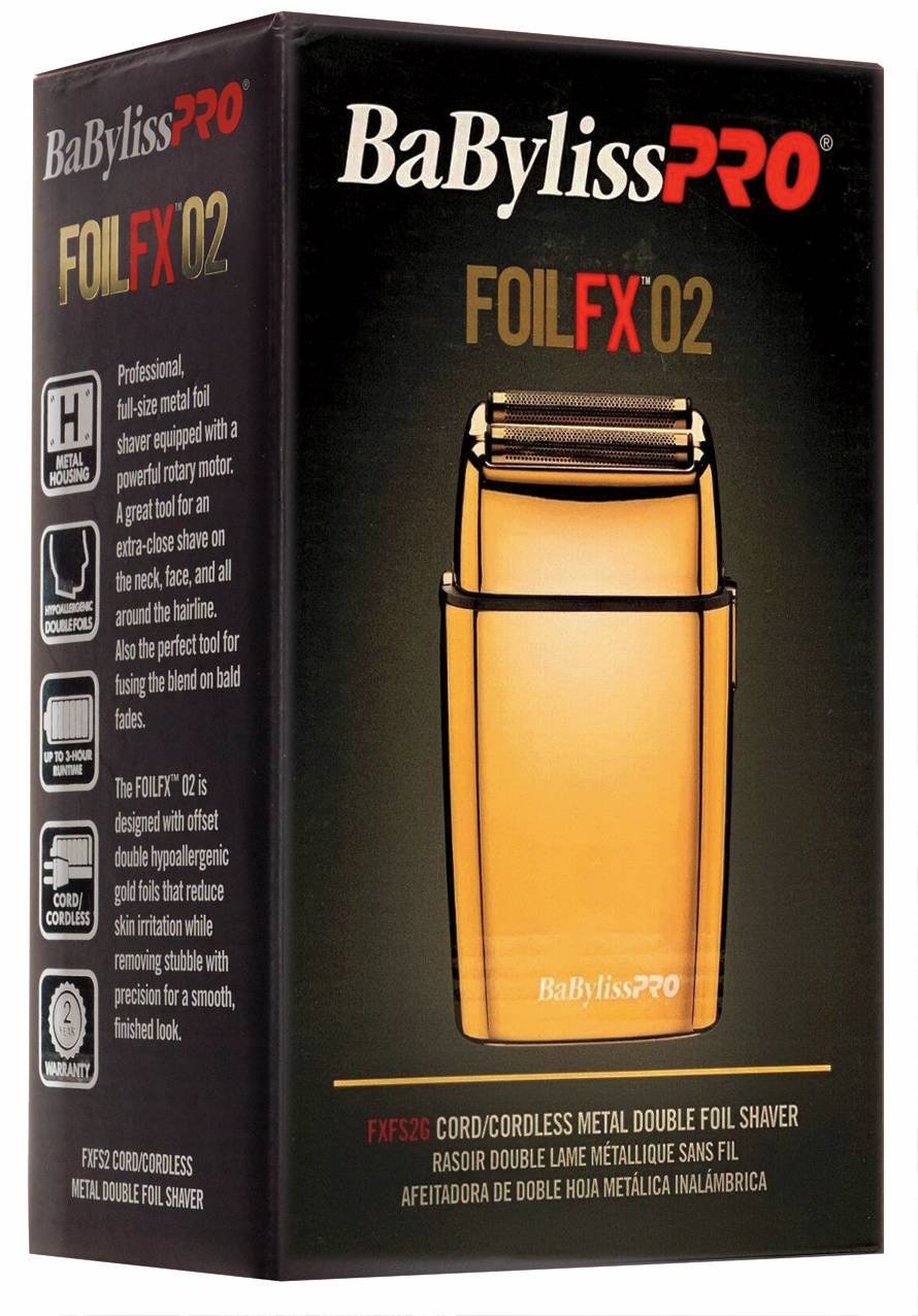 BABYLISS FX SHAVER GOLD