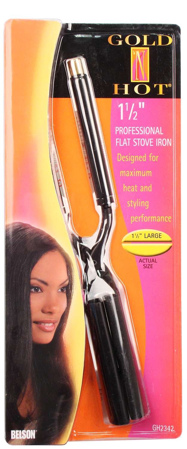 GOLD N HOT STOVE IRON FLAT [LARGE]