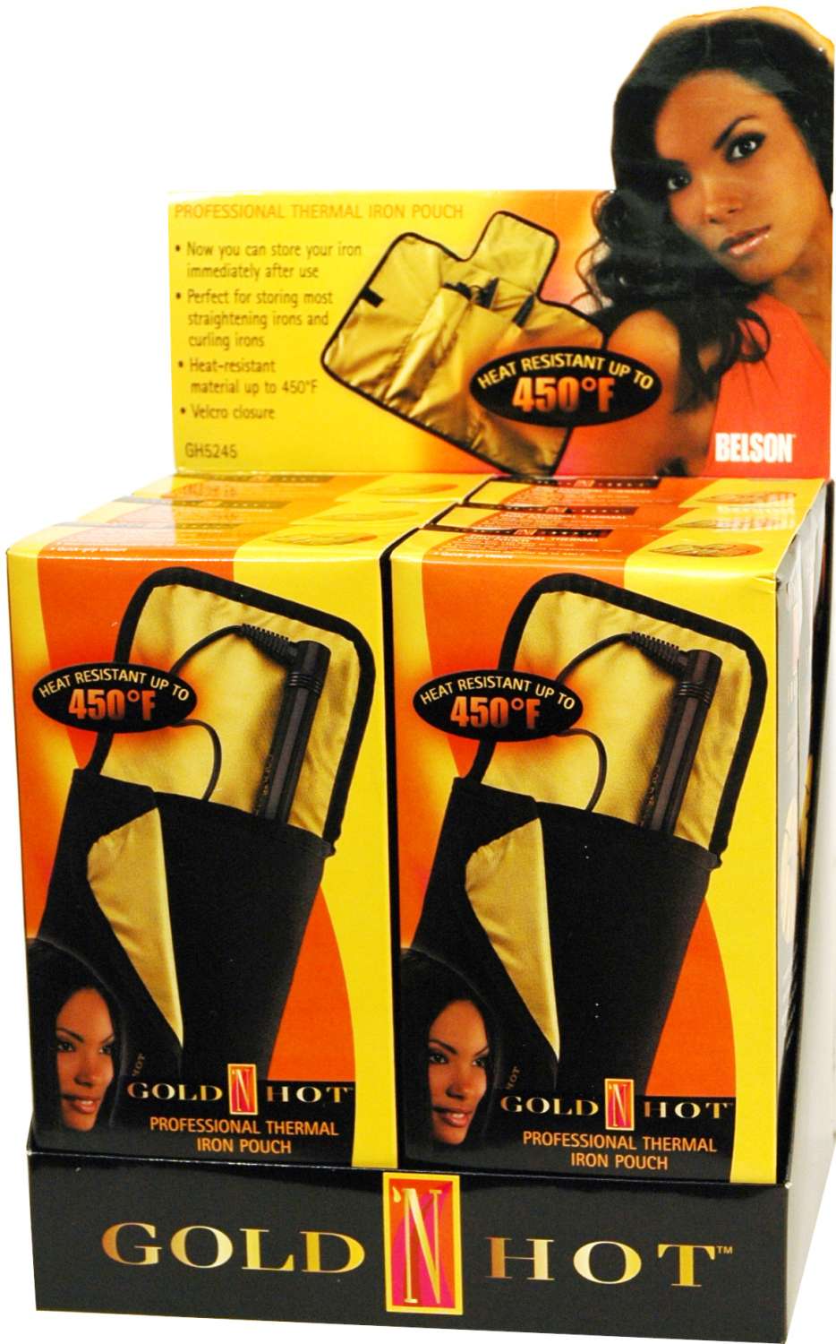 GOLD N HOT STOVE IRON POUCH 1 IRON CAPACITY