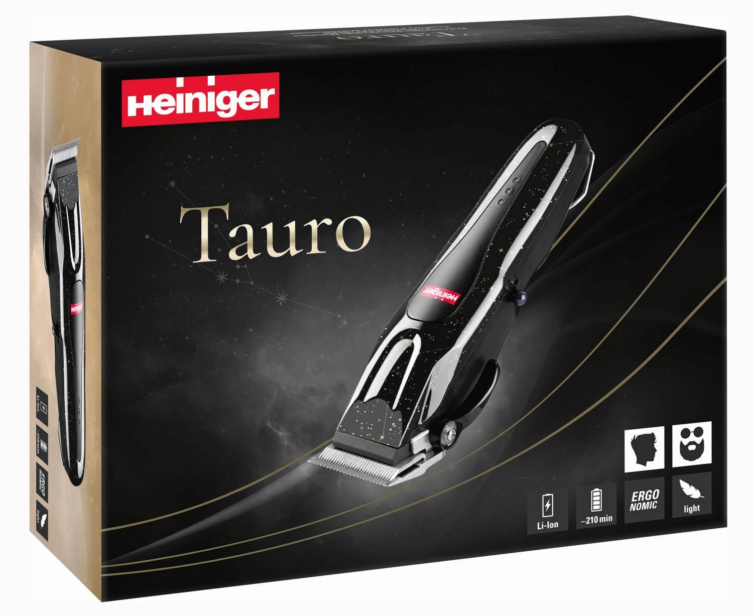 BLACK TAURO ADJUSTABLE BLADE CLIPPER