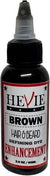 HEVIE HAIR & BEARD DEFINING DYE BROWN 2 OZ