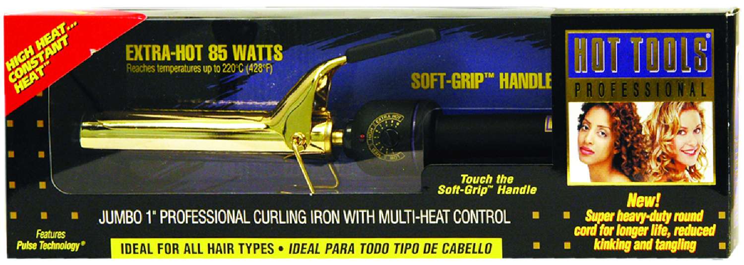 HOT TOOL C/IRON GOLD SPRING 1 IN