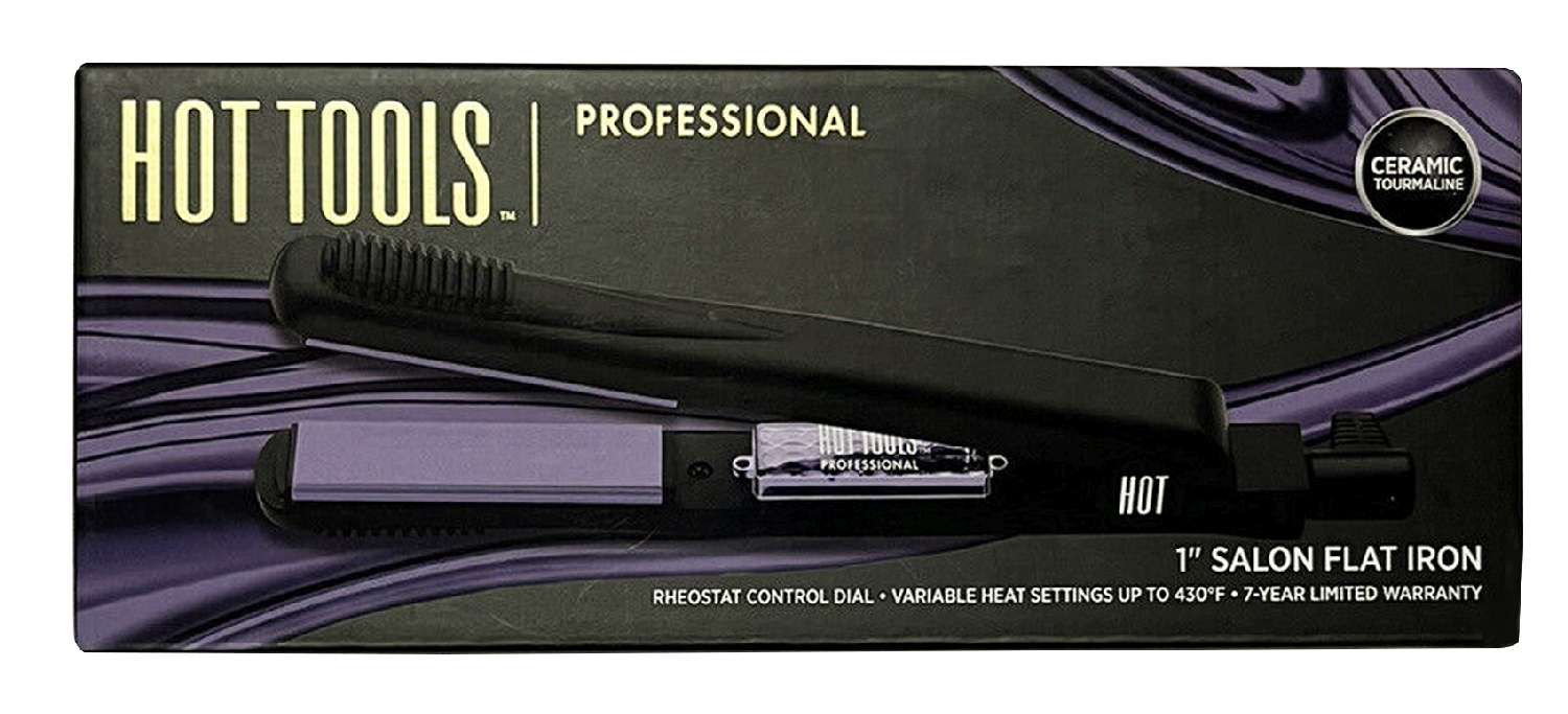 HOT TOOL FLAT IRON CERAMIC 1 IN