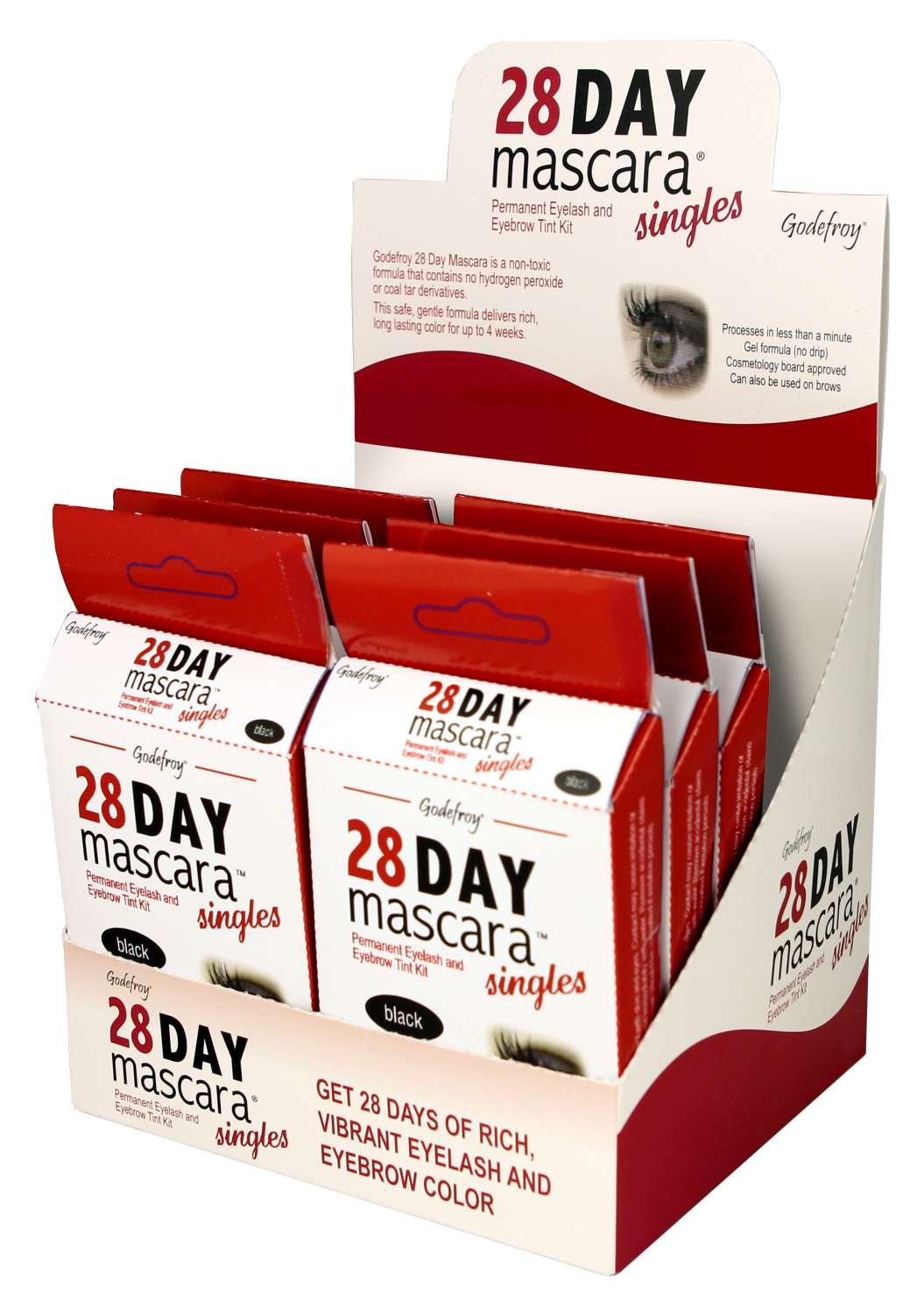 GODEFROY 28 DAY MASCERA [BLACK] 6DP