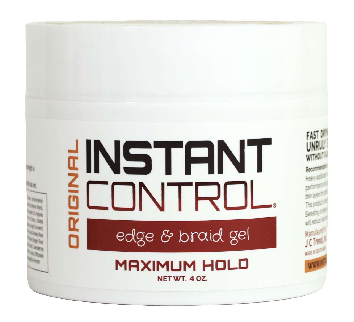 INSTANT CONTROL EDGE/BRAID GEL 4 OZ