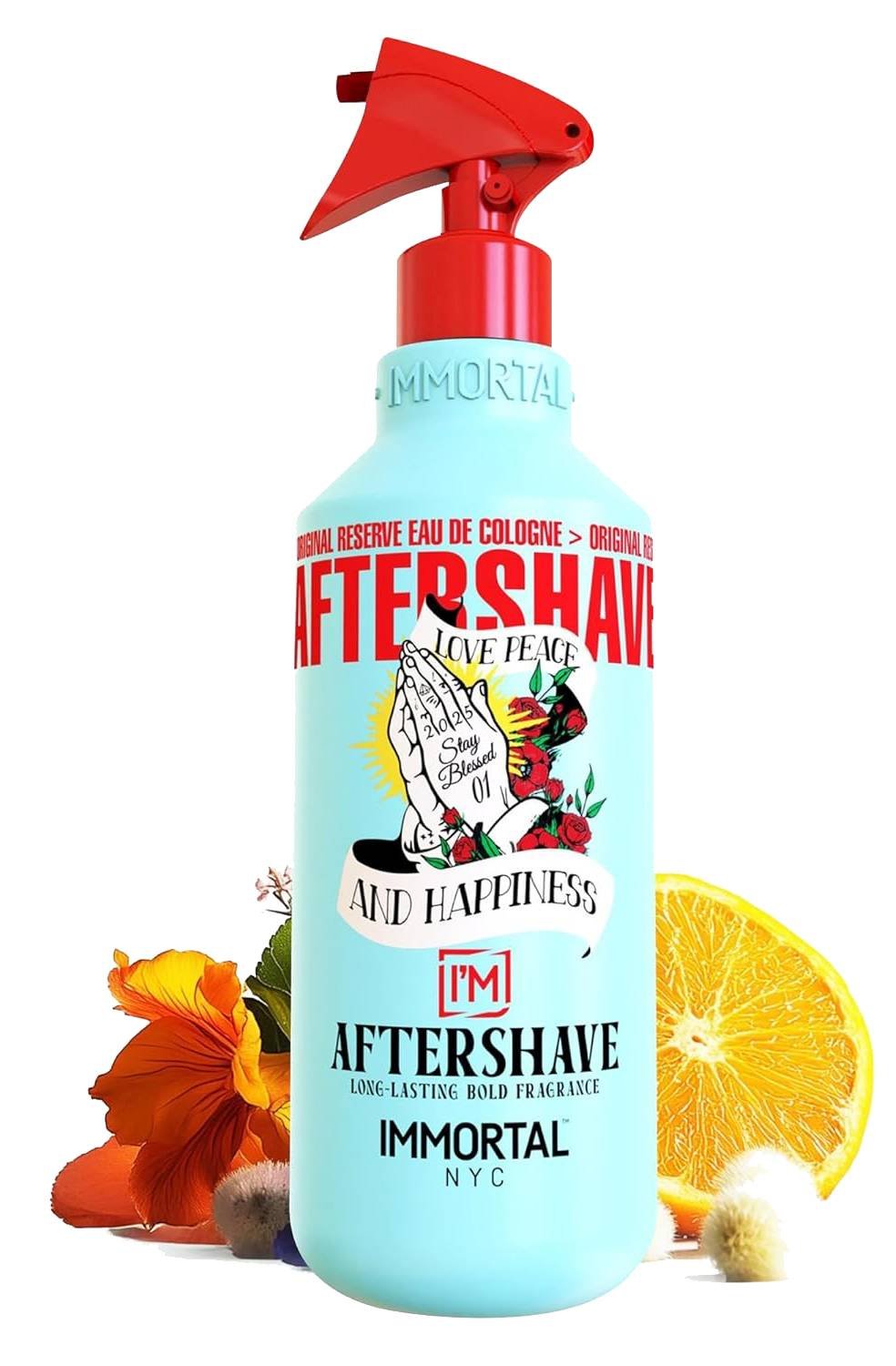 IMMORTAL AFTERSHAVE BALSAM 01 16.9 OZ