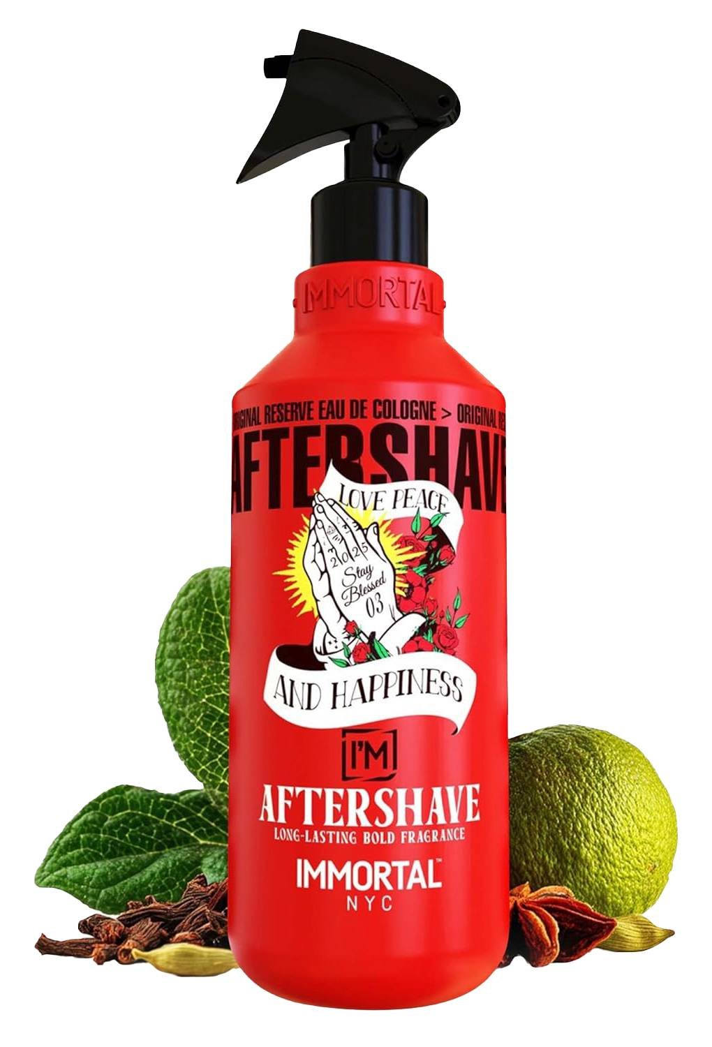 IMMORTAL AFTERSHAVE STAY BLESSED 03