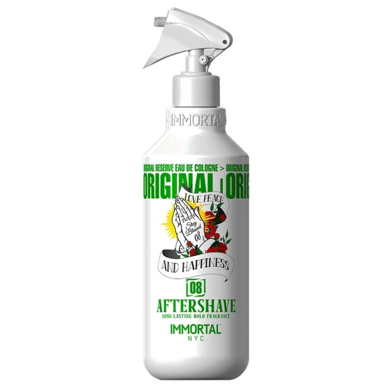 IMMORTAL AFTERSHAVE STAY BLESSED 08 16.9 OZ