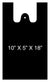 PLASTIC BAG BLACK-10X5X18-1000PC
