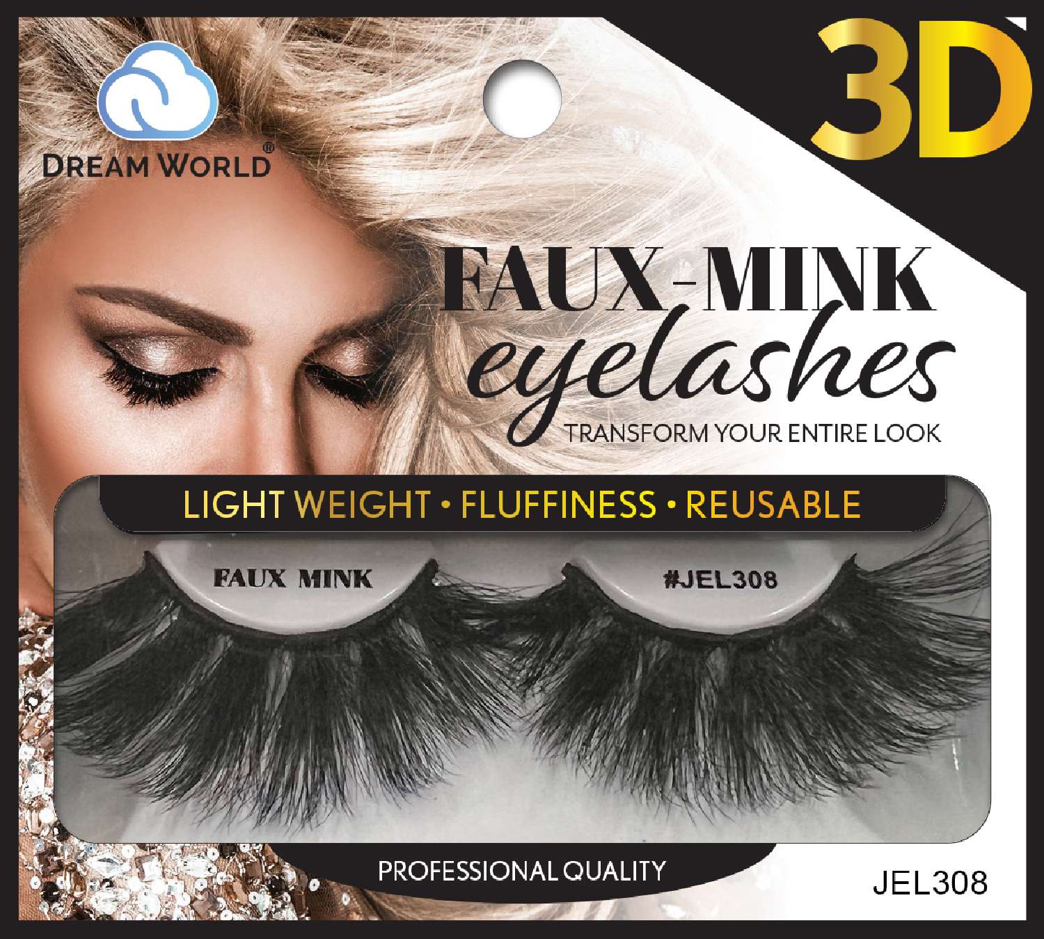 DREAM EYELASH 3D 308