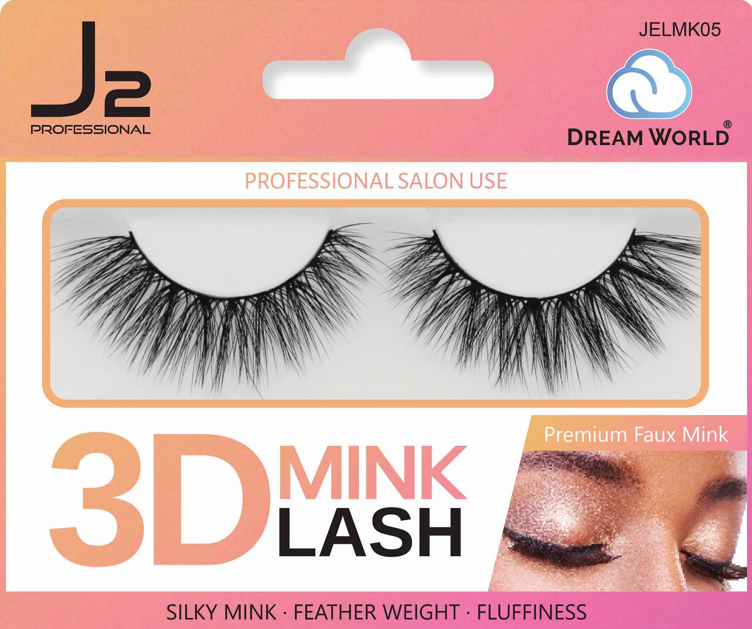 J2 EYELASH 3D MINK #05