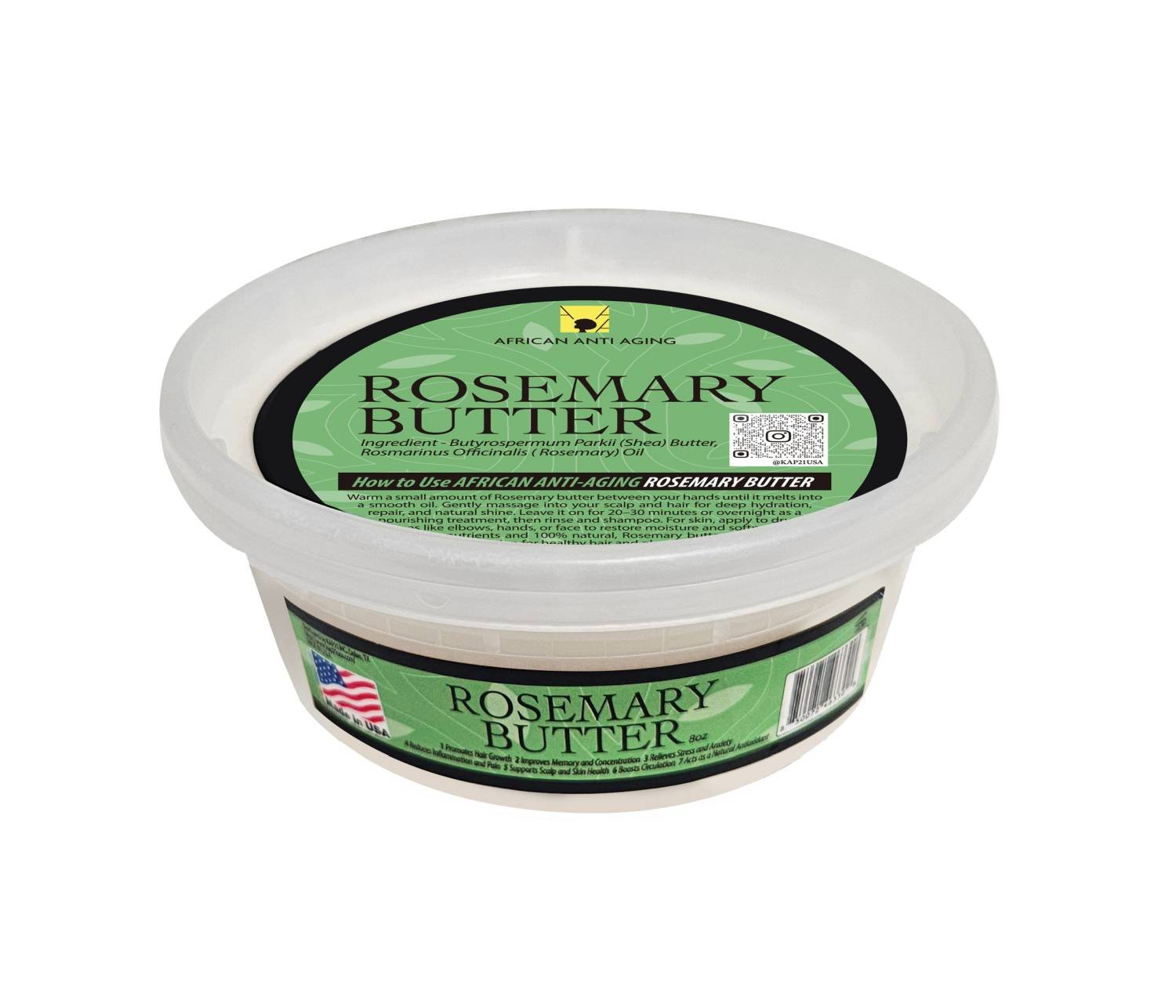 AAA ROSEMARY BUTTER  [CREAMY] 8 OZ