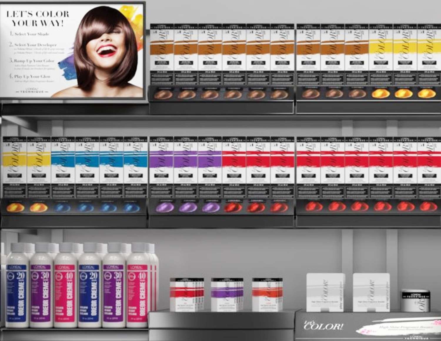 LET'S COLOR DISPLAY