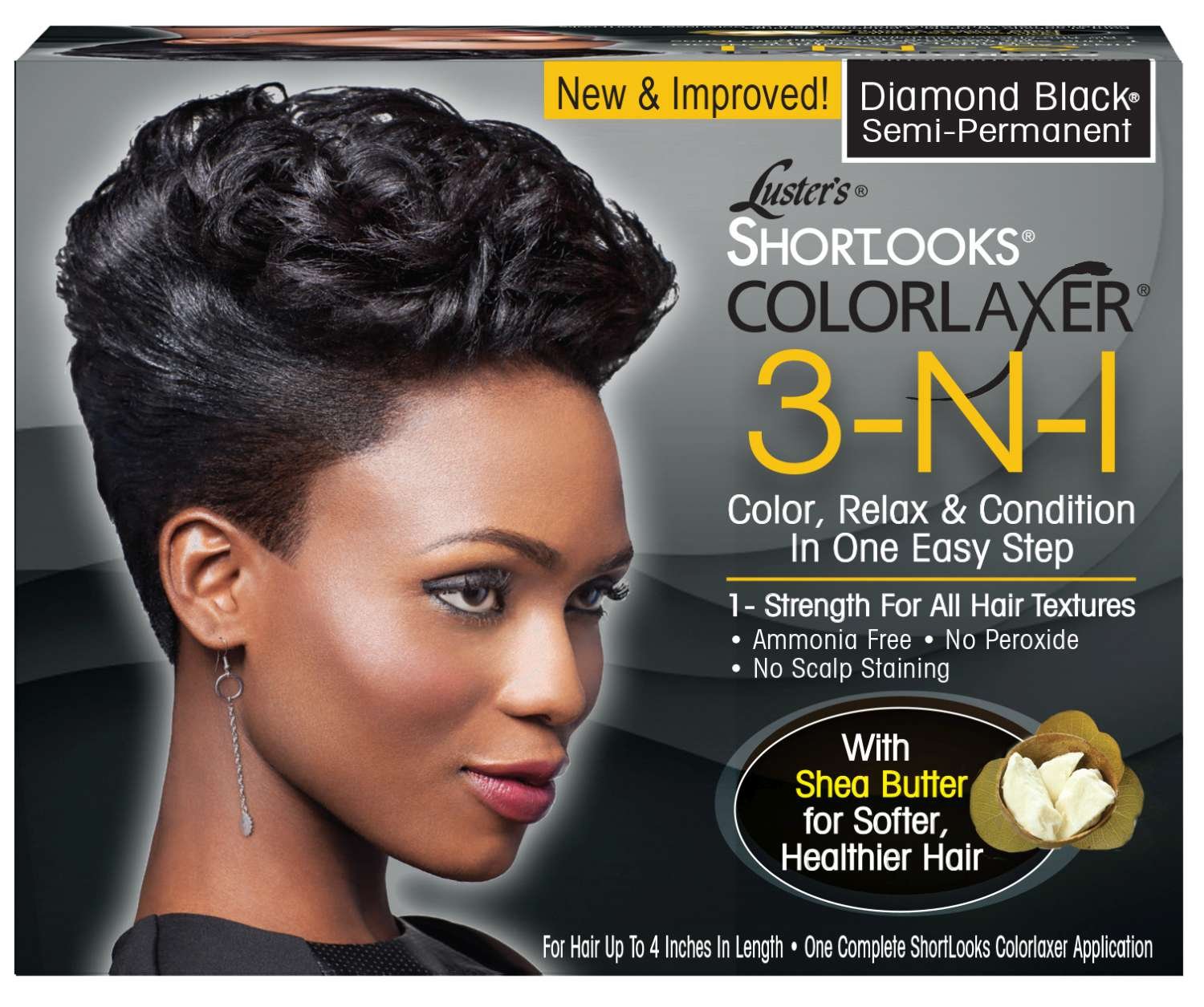 SHORT LOOKS 3N1 COLOR BLACK