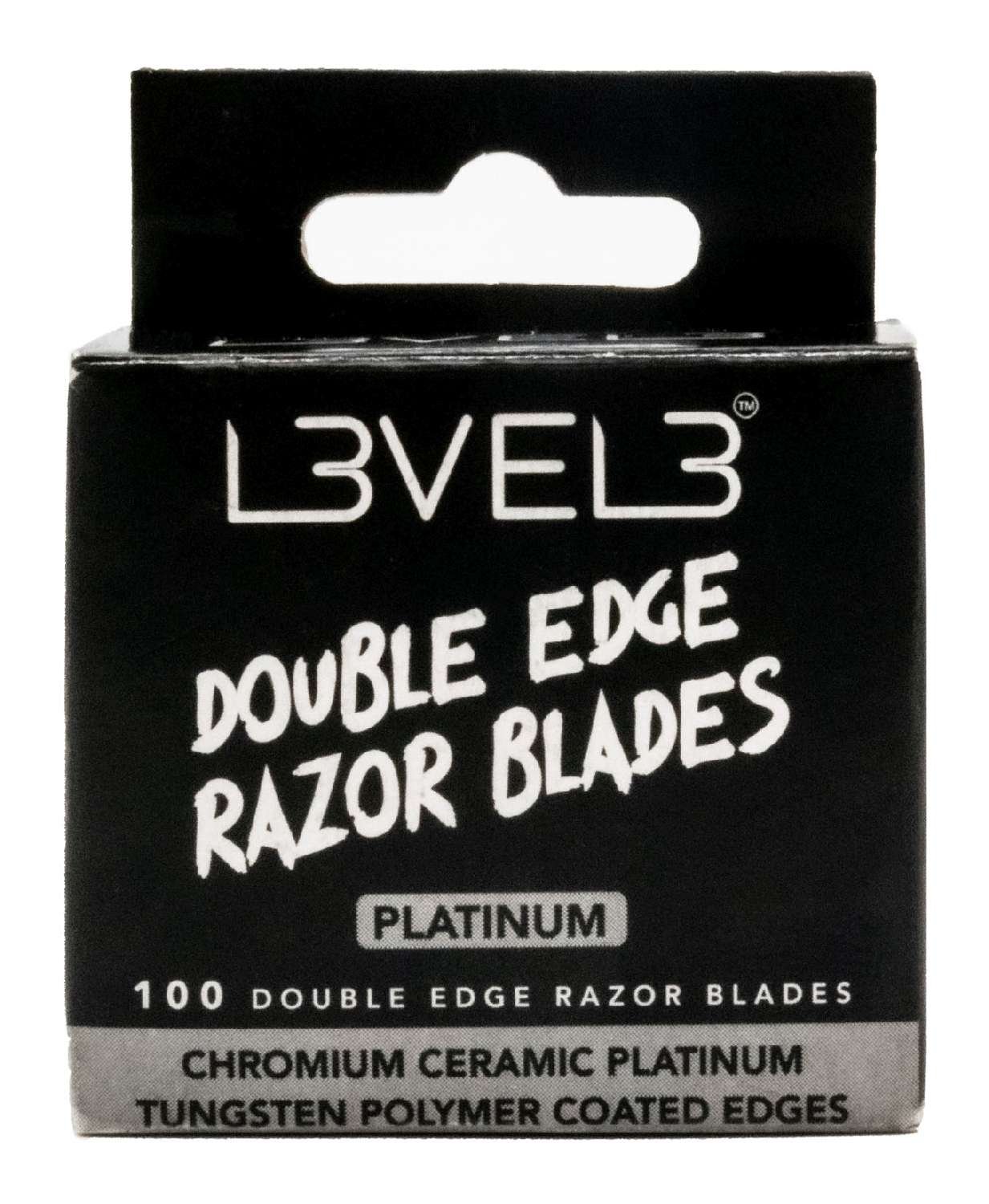 LEVEL3 DOUBLE EDGE RAZOR BLADES