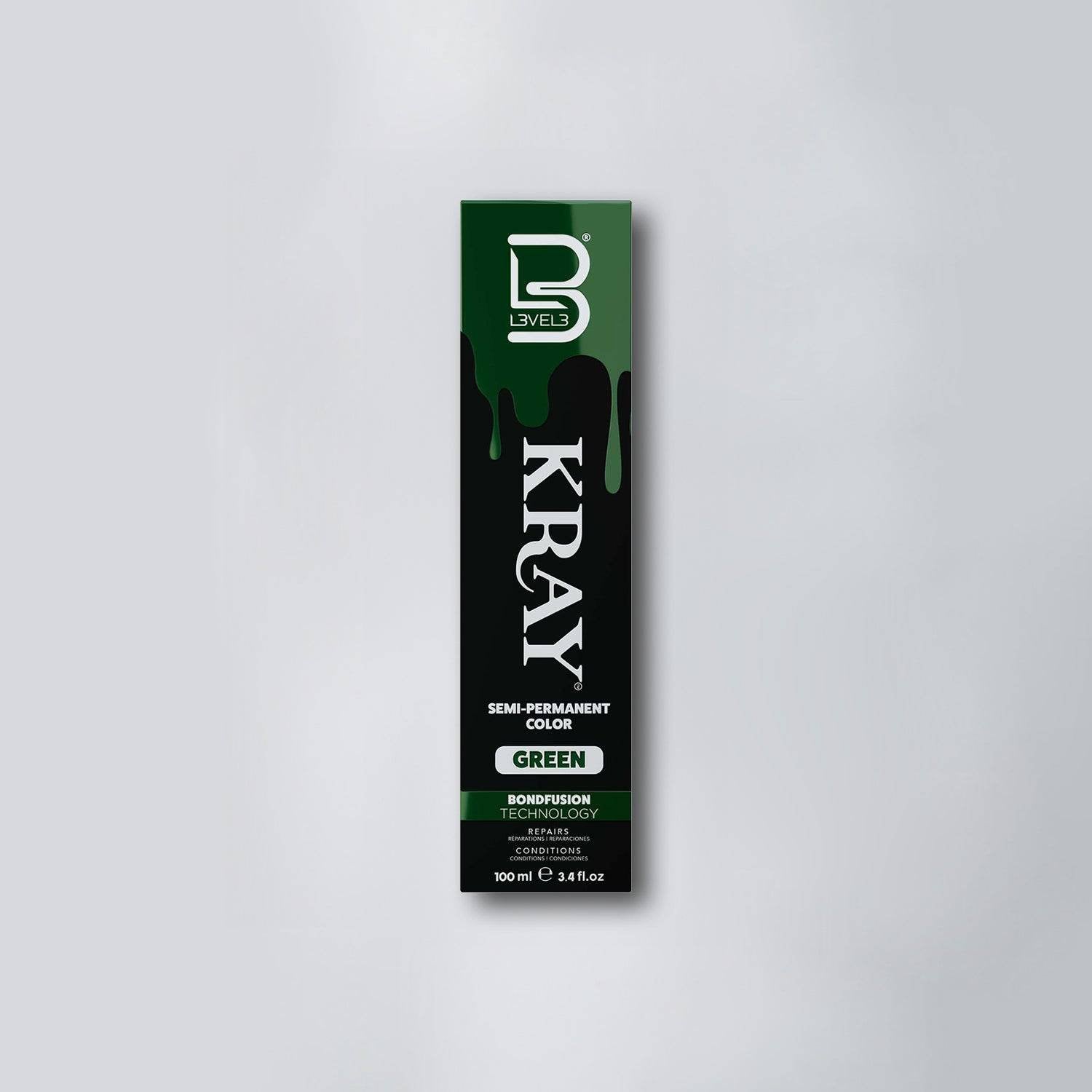 LEVEL3 KRAY SEMI PERM [GREEN]
