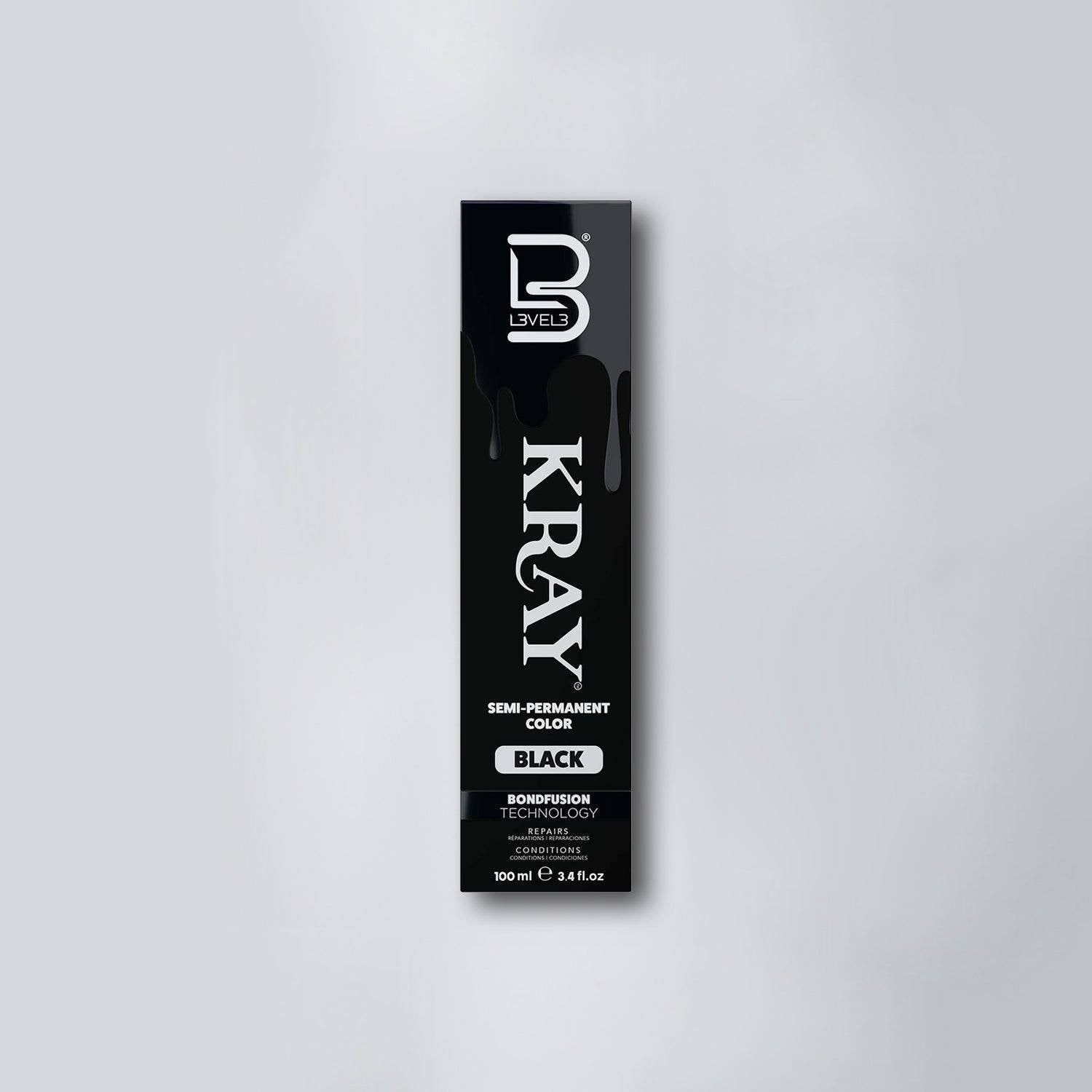 LEVEL3 KRAY SEMI PERM [BLACK]