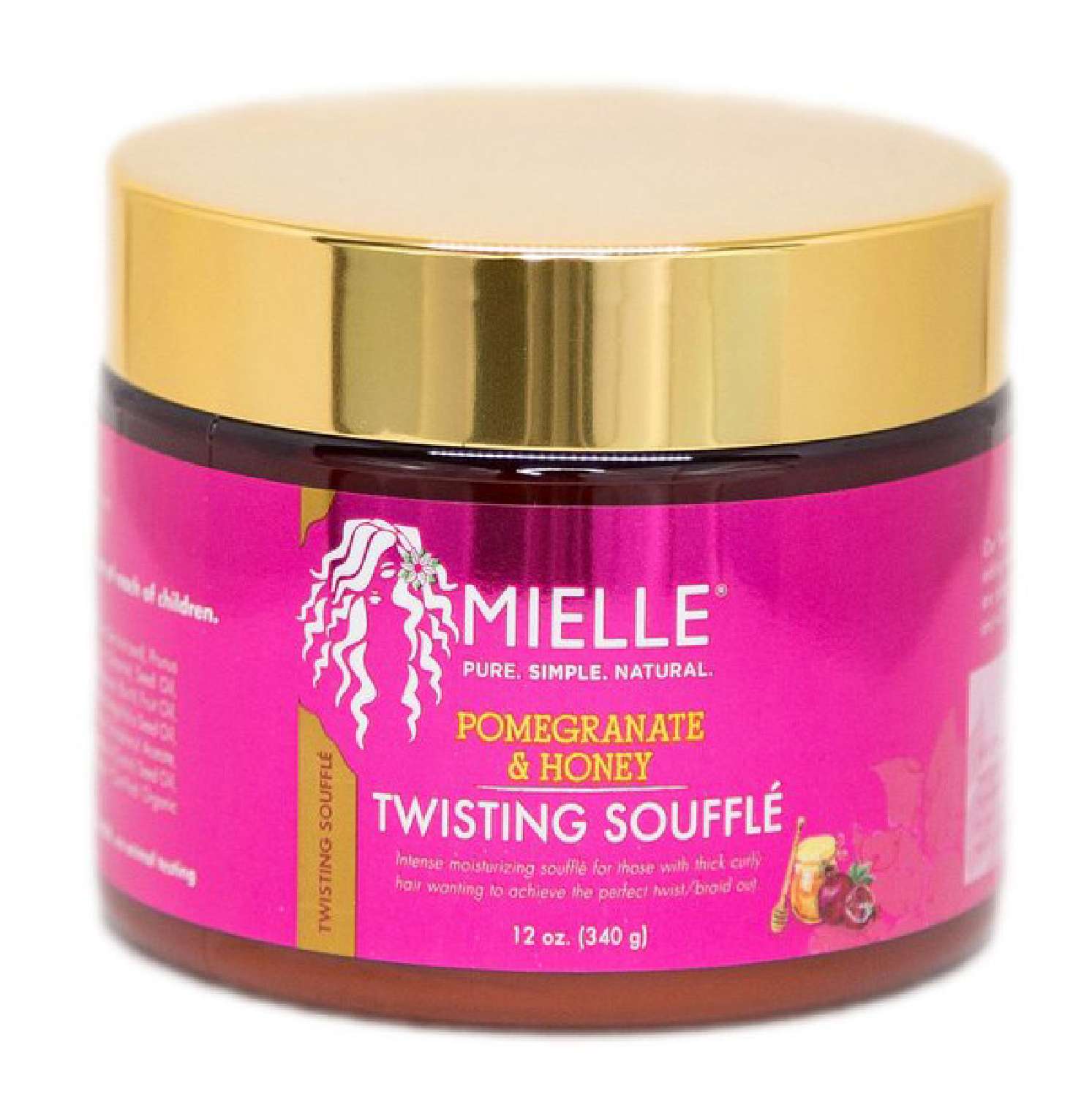 MIELLE POM/HONEY TWIST SOUFFLE 12 OZ