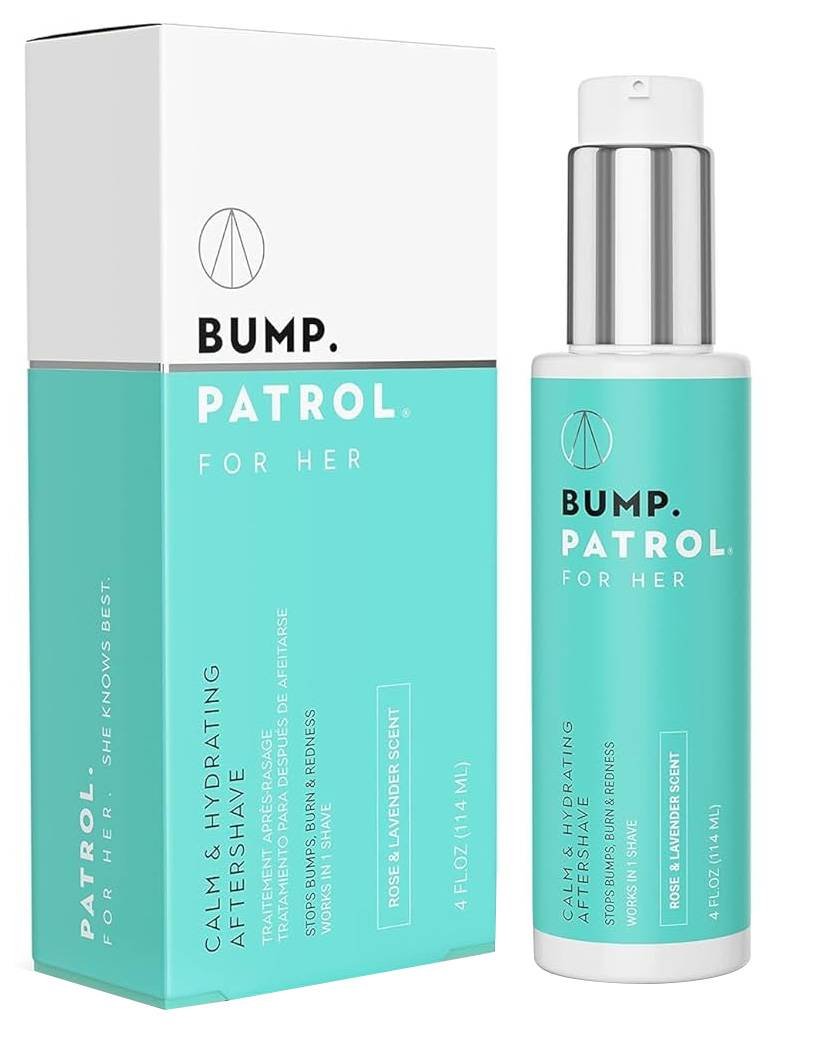 BUMP PATROL FOR HER AFTERSHAVE