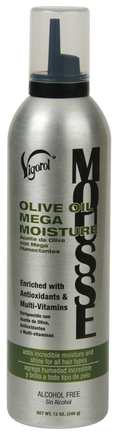 VIGOROL MOUSSE [OLIVE/MEGA MOISTURE] 12 OZ