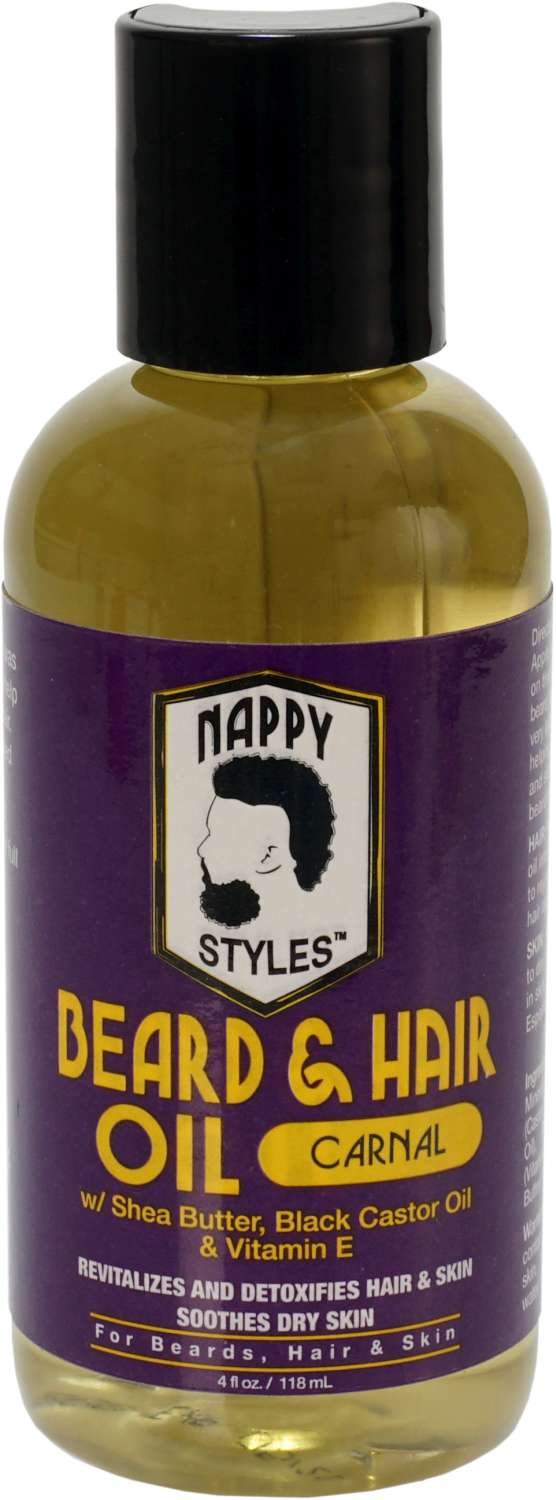 NAPPY STYLES BEARD/HAIR OIL [CARNAL] 4 OZ