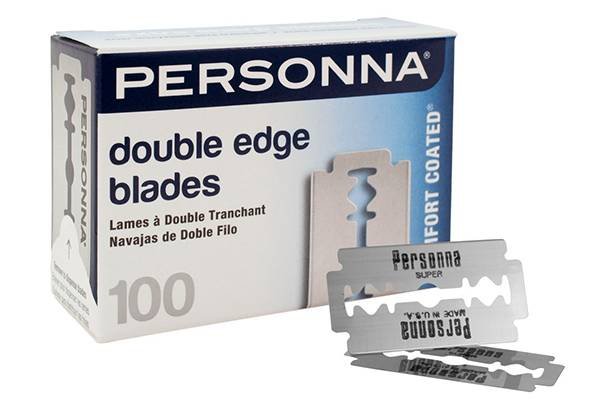 PERSONNA DOUBLE EDGE BLADES 100 PK