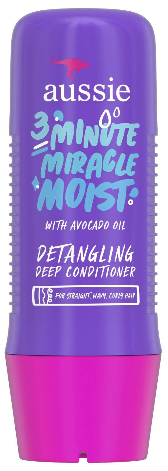 AUSSIE MIRACLE MOIST 3 MINUTE DEEP COND 8 OZ