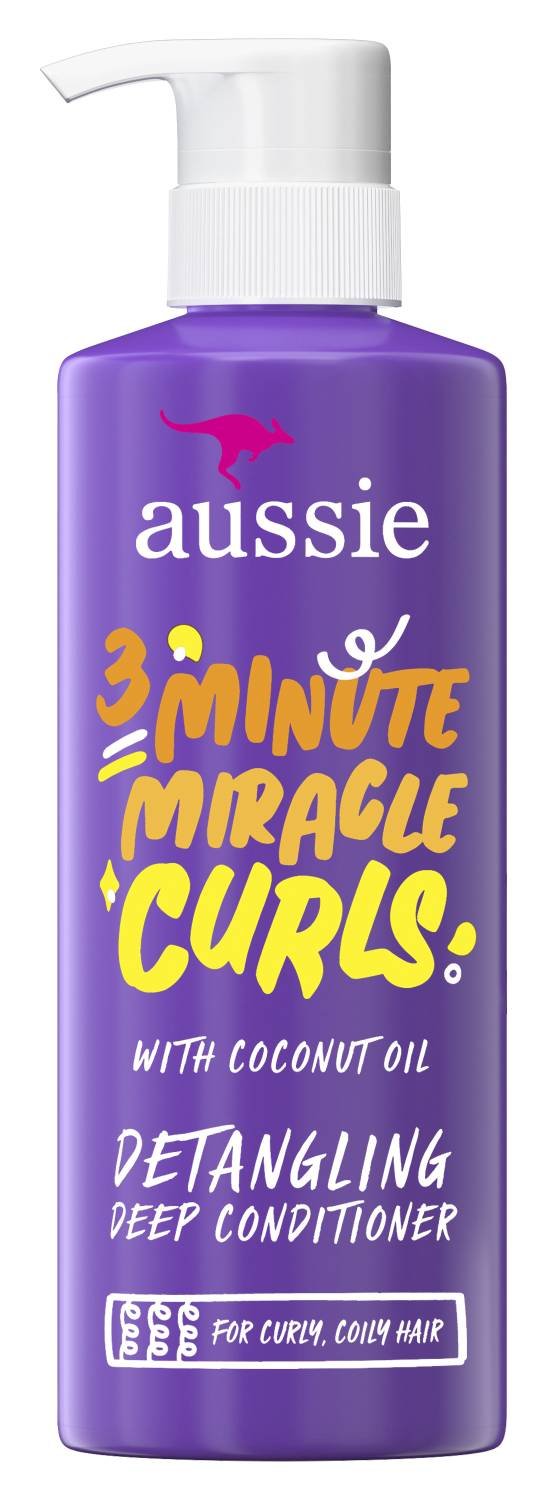 AUSSIE MIRACLE CURLS 3 MINUTE DEEP COND