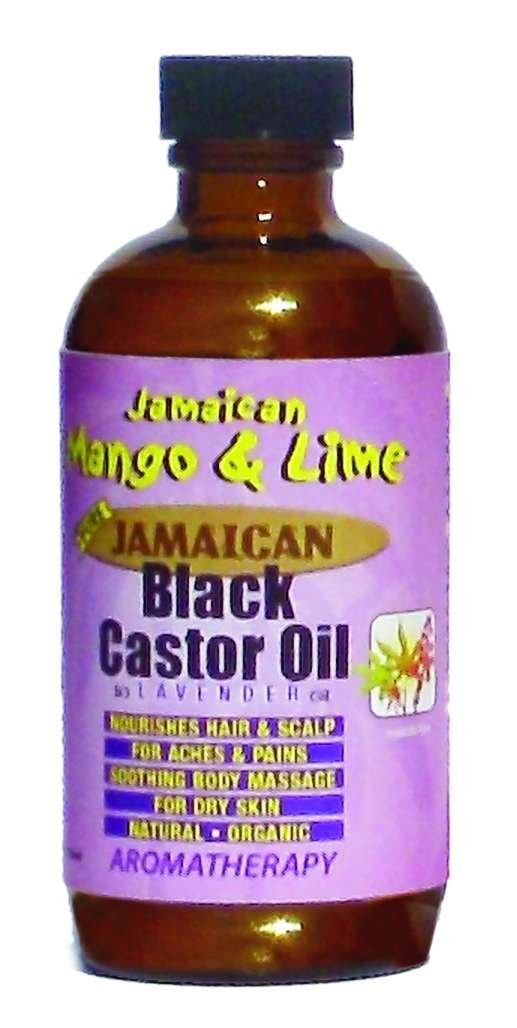 JML BLACK CASTOR OIL LAVENDER 4 OZ