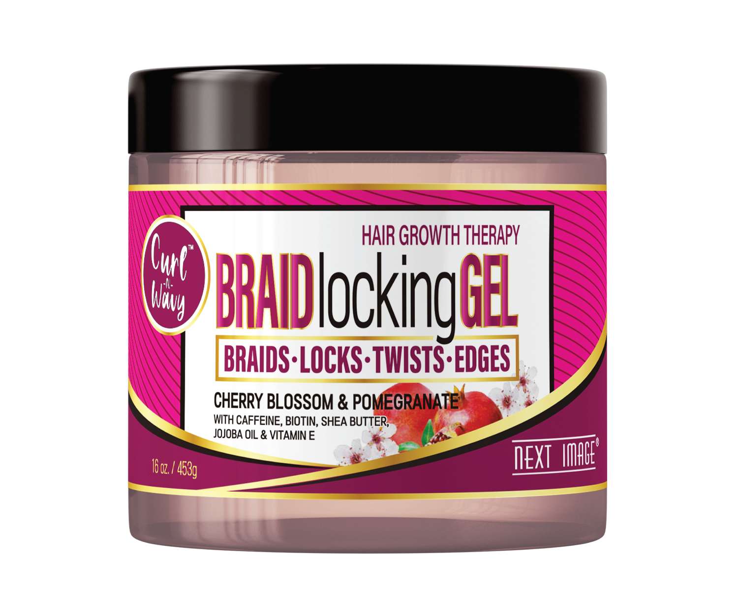 NEXT IMAGE BRAID GEL CHERRY BLOSSOM 16 OZ