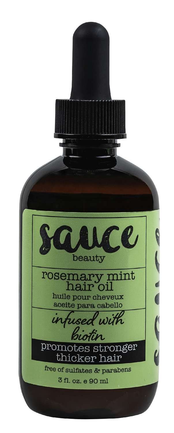 SAUCE ROSEMARY MINT HAIR OIL 3 OZ
