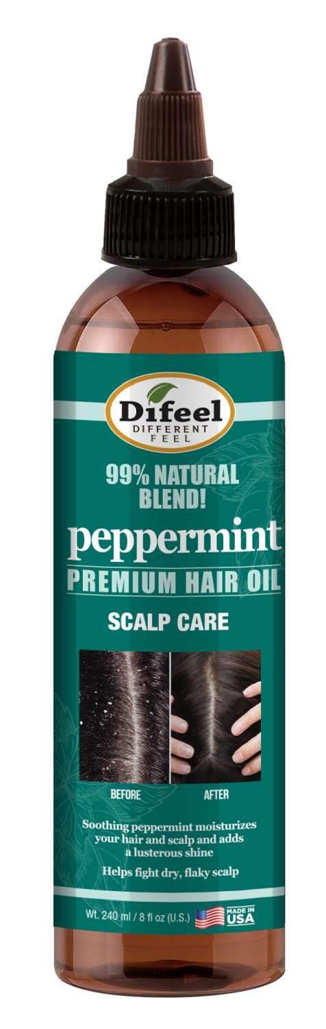 DIFEEL PEPPERMINT SCALP CARE PREM OIL 8 OZ