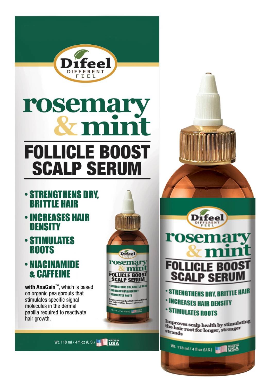 DIFEEL ROSEMARY MINT FOLLICLE SCALP SERU 4 OZ