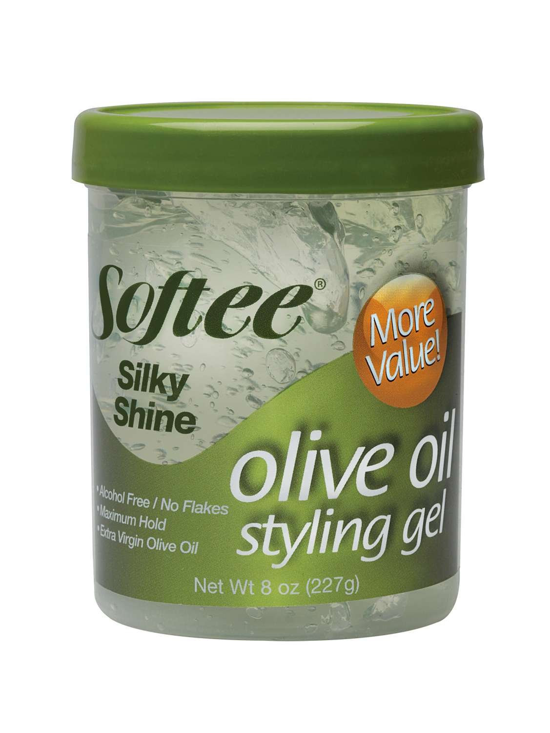 SOFTEE OLIVE OIL STYLING GEL 8 OZ