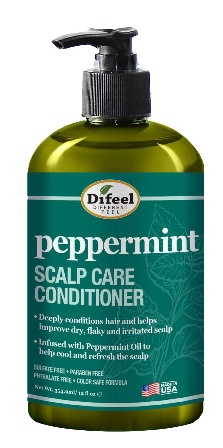 DIFEEL PEPPERMINT SCALP CARE CONDTIONER 12 OZ