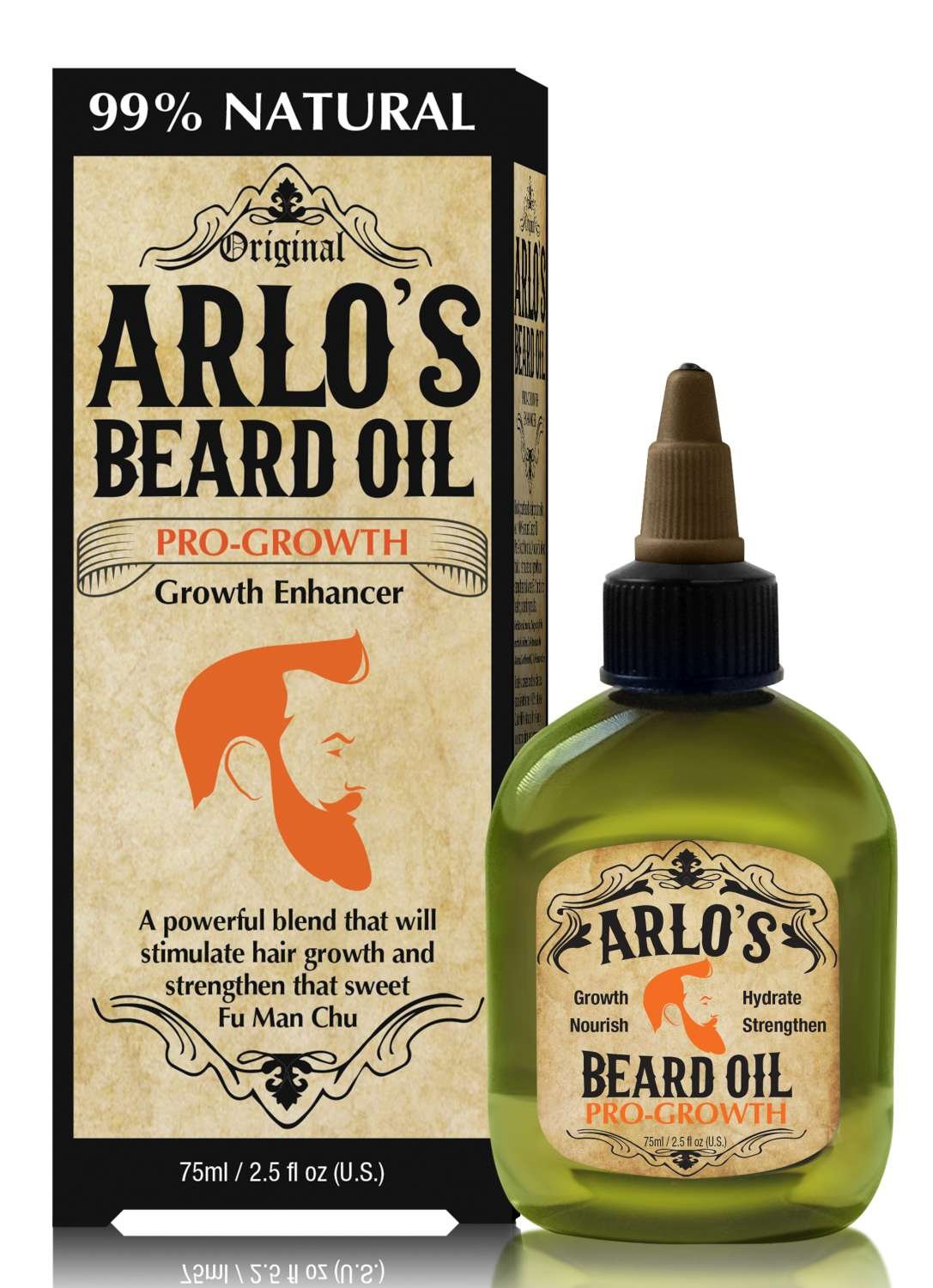 ARLO'S BEARD OIL PRO GROWTH 2.5 OZ