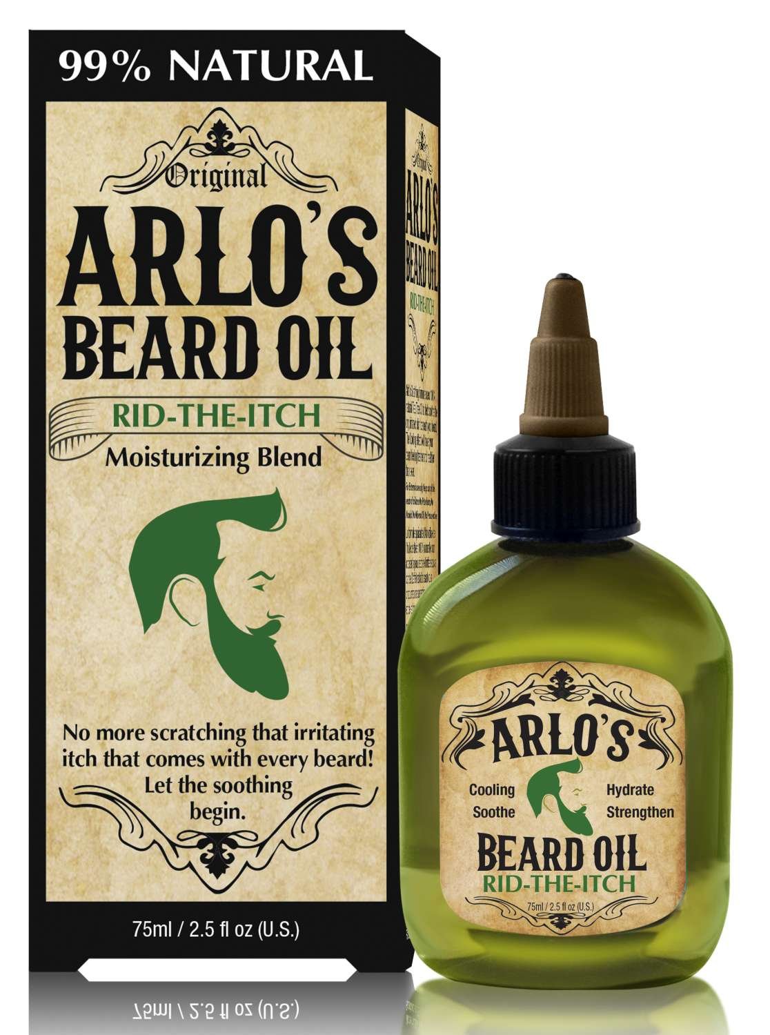 ARLO'S BEARD OIL RID THE ITCH 2.5 OZ