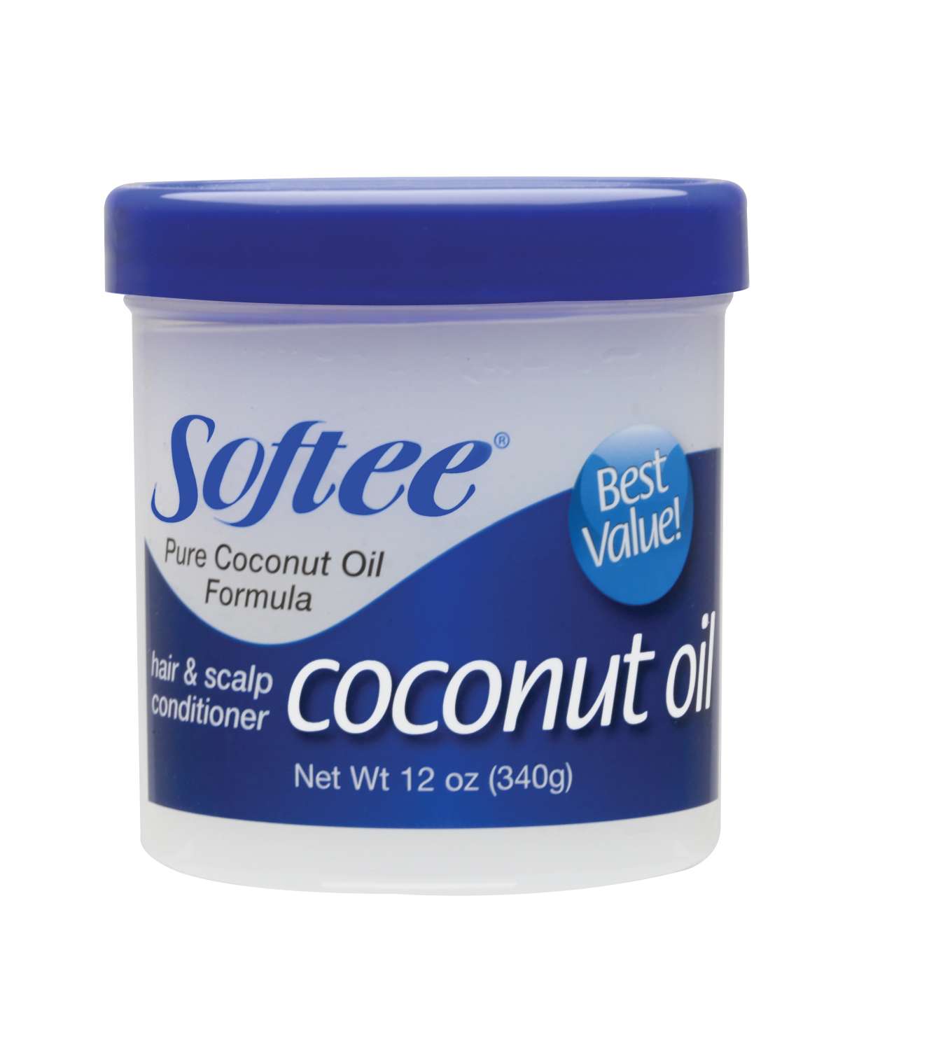 SOFTEE COCONUT OIL COND 12 OZ