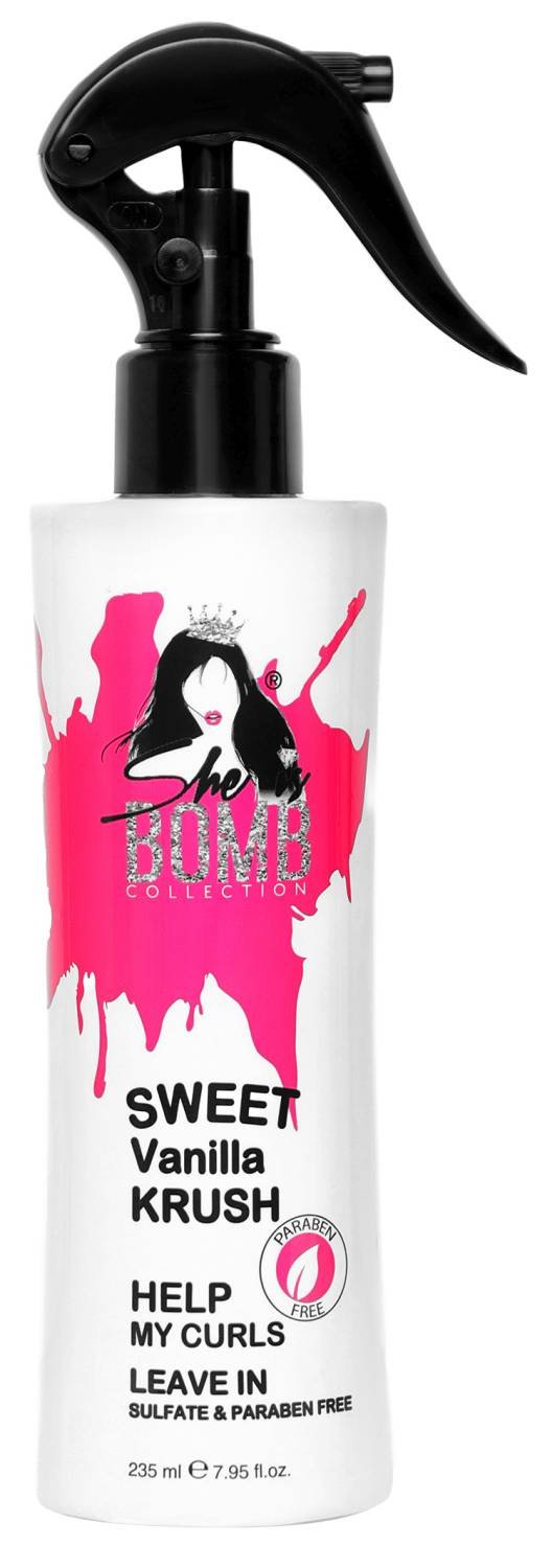 SHE IS BOMB SWEET VANILLA KRUSH LEAVE IN 7.95 OZ