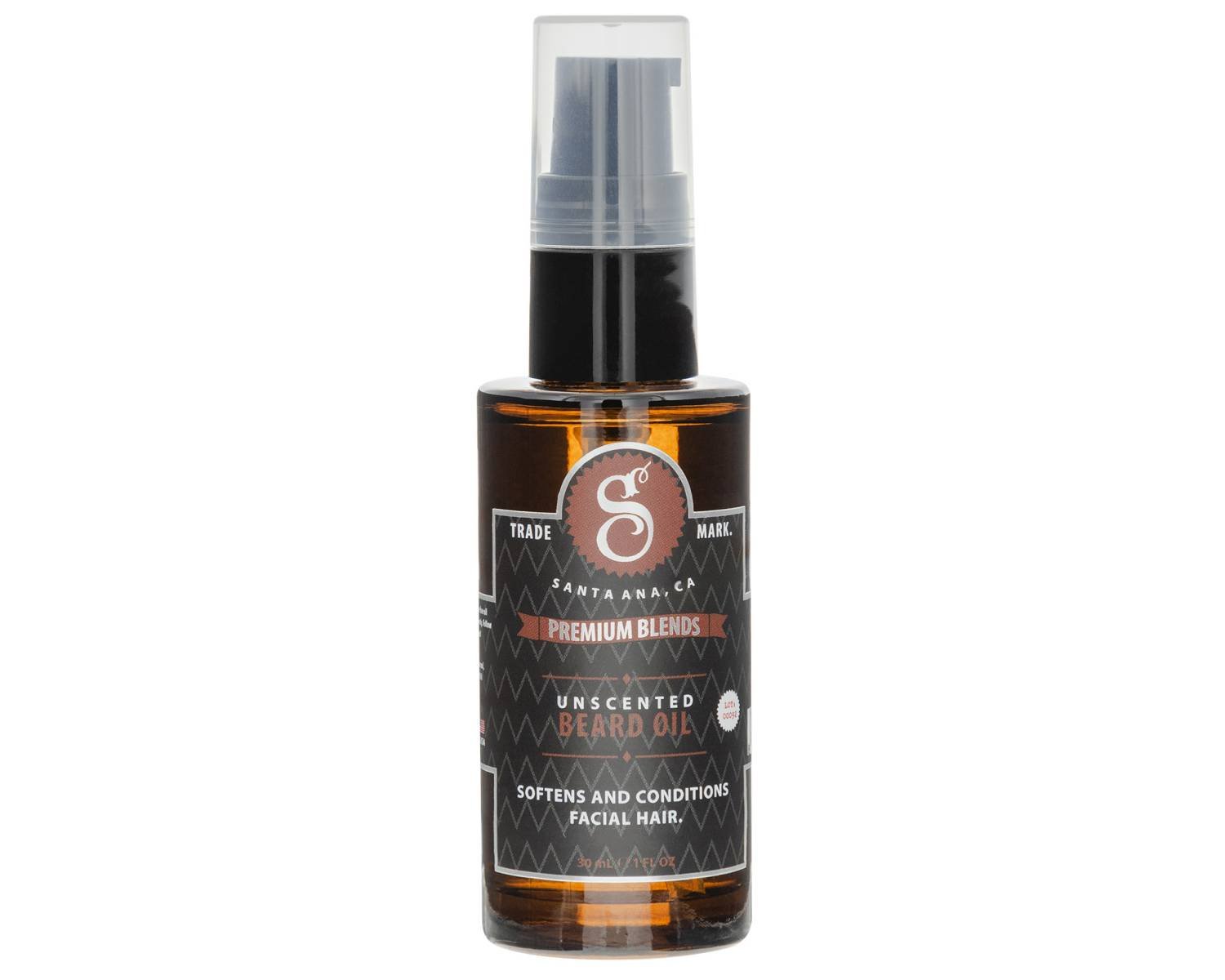 SUAVECITIO BEARD OIL [UNSCENTED] 1 OZ