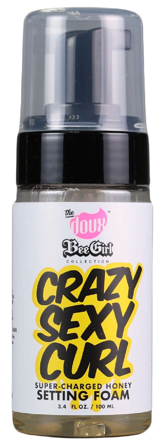 THE DOUX BG CRAZYSEXYCURL FOAM 3.4 OZ