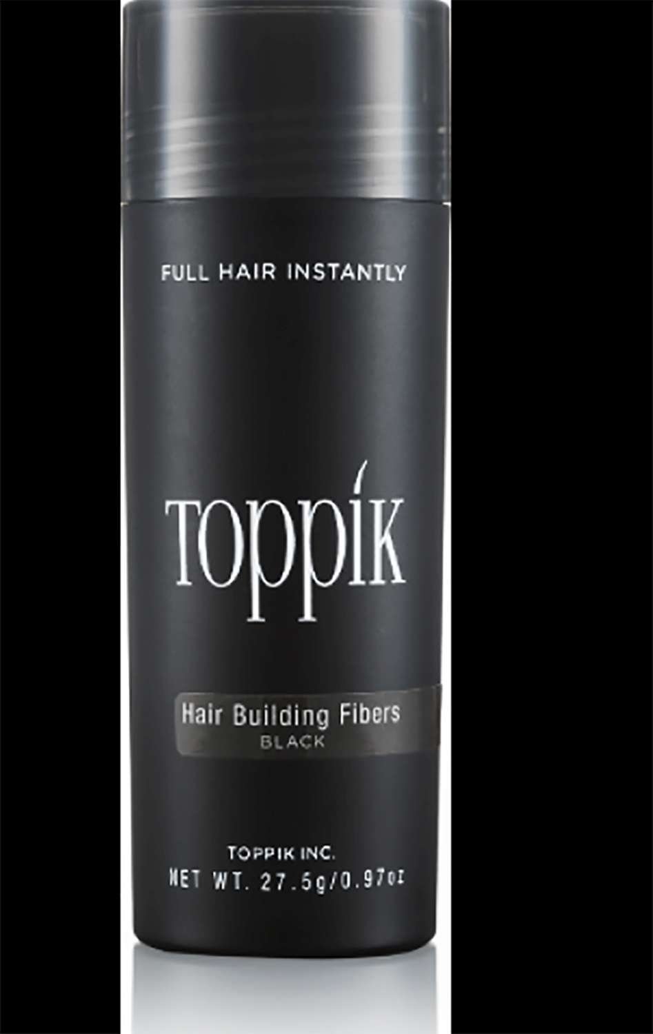 TOPPIK HAIR FIBER BLACK 27.5GM 0.97 OZ
