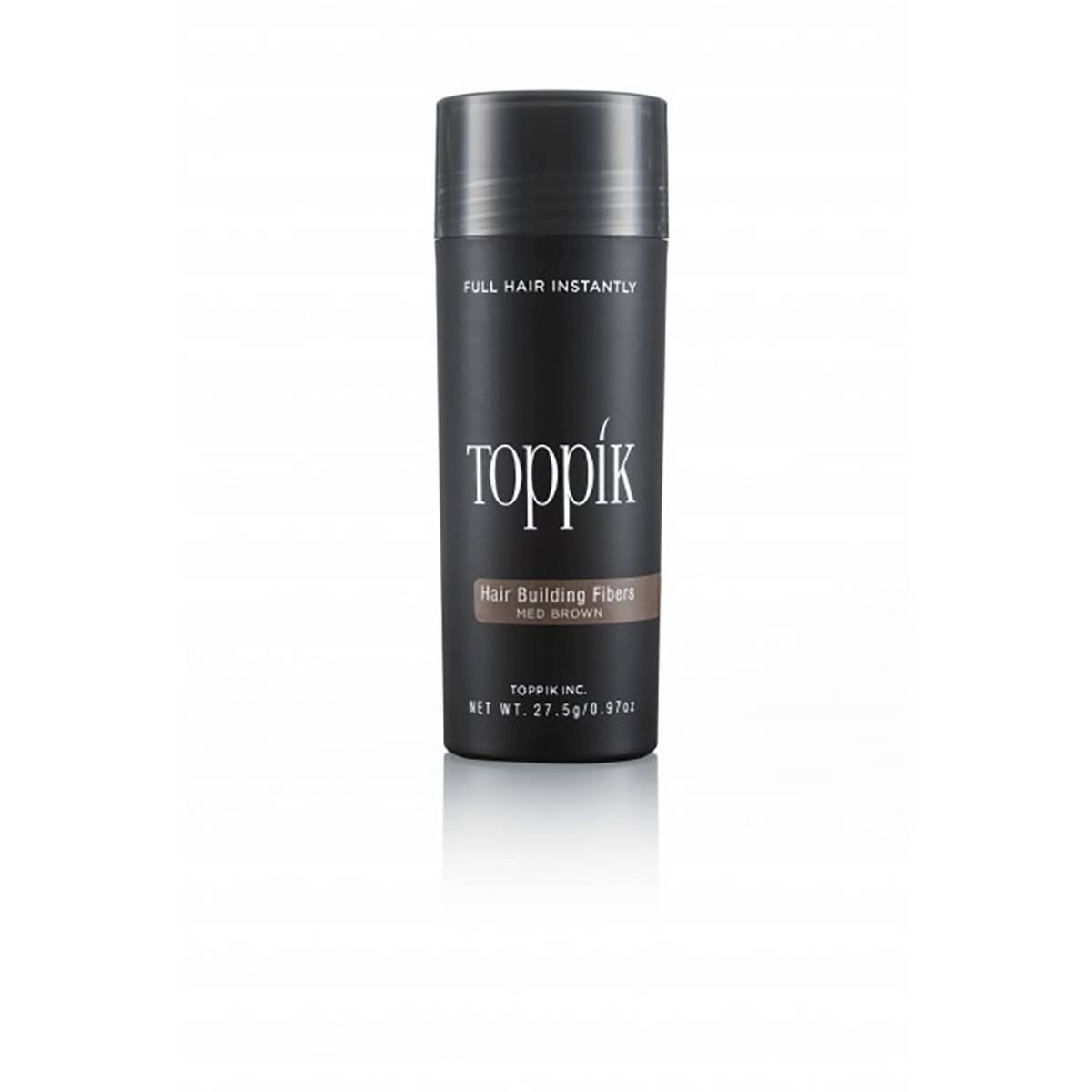 TOPPIK HAIR FIBER MEDIUM BROWN 27.5GM 0.97 OZ