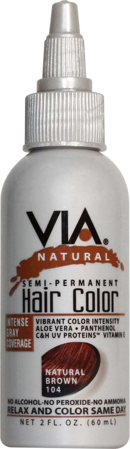 VIA NAT H/C  104 [NAT BRN] 2 OZ