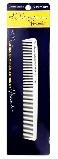 VINCENT COMB CERAMIC WHT FINE/MED