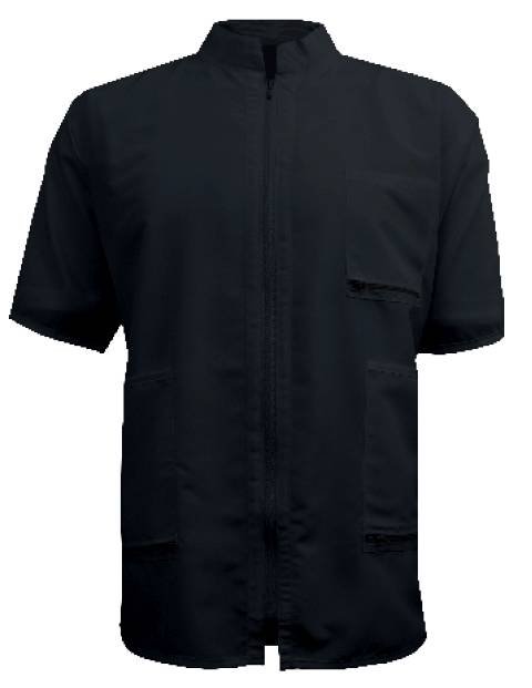 VINCENT JACKET CHINA COLLAR BLACK 2XL
